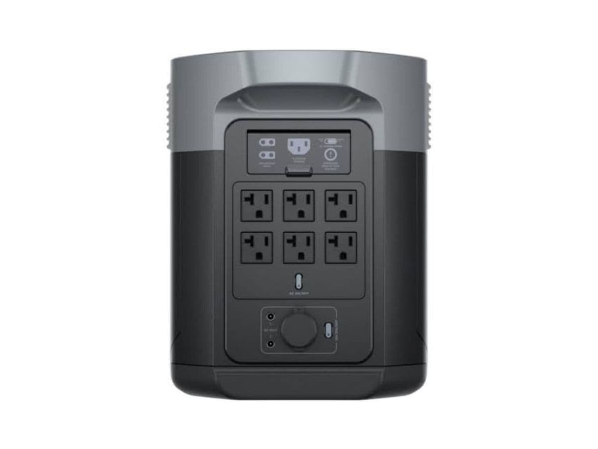 EcoFlow Delta 2 Max 移動電源 (背面)