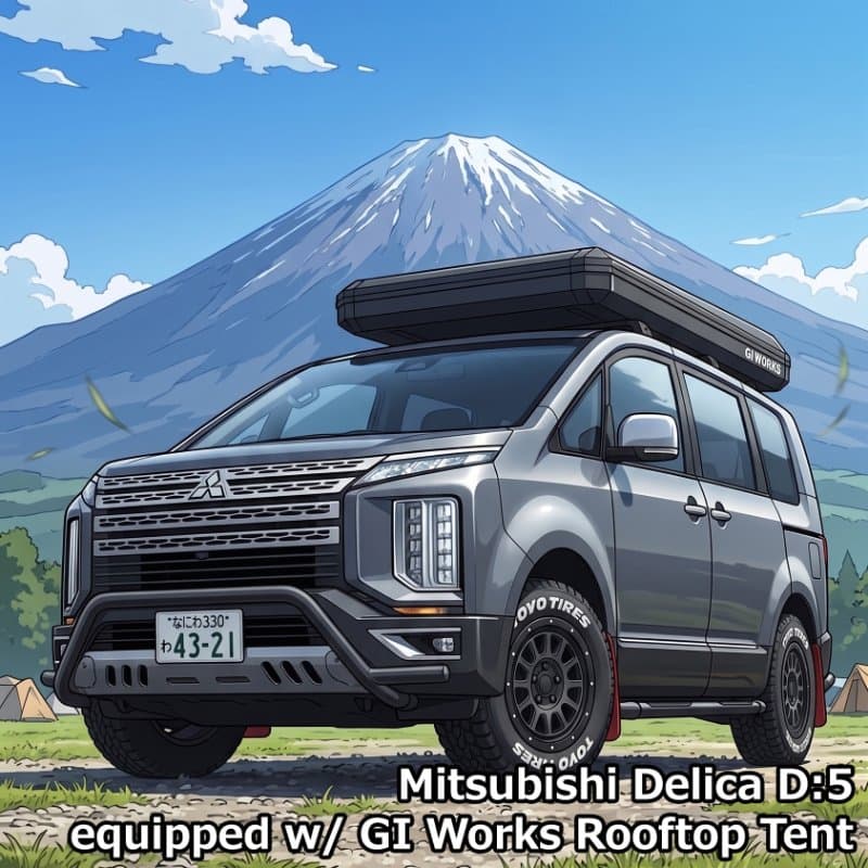 Mitsubishi Delica D:5 w/ GI Works
